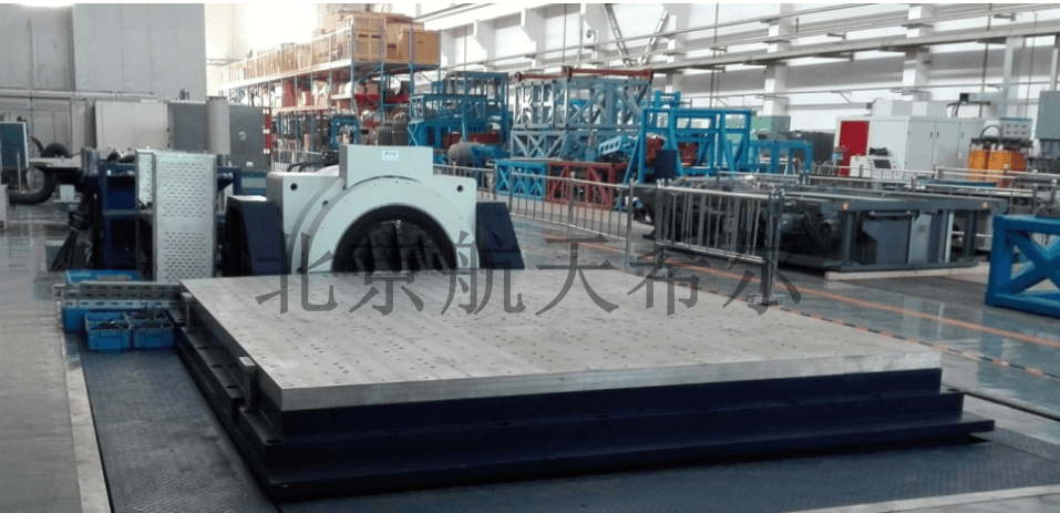 航天希爾在大型振動臺上的試驗案例、場景